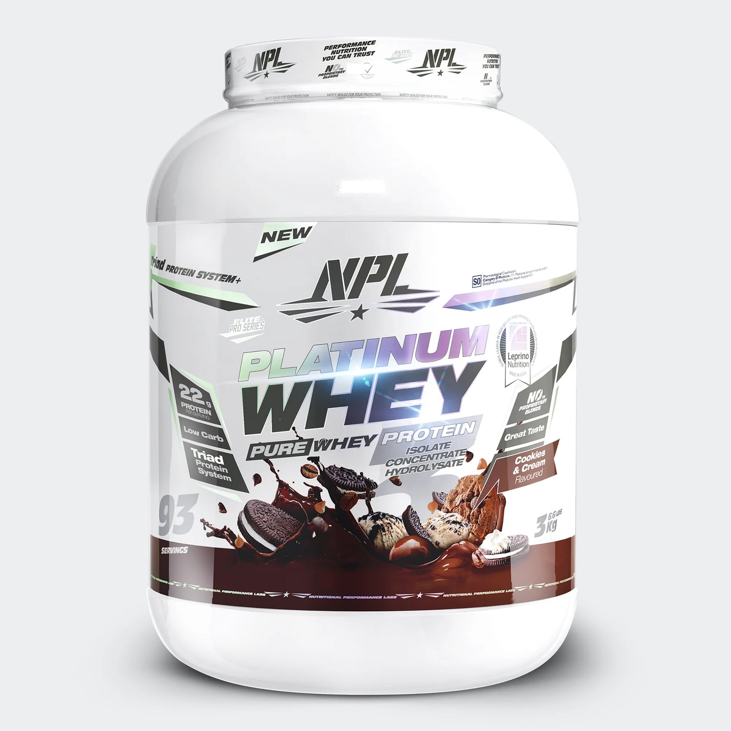 NPL Platinum Whey 3kg