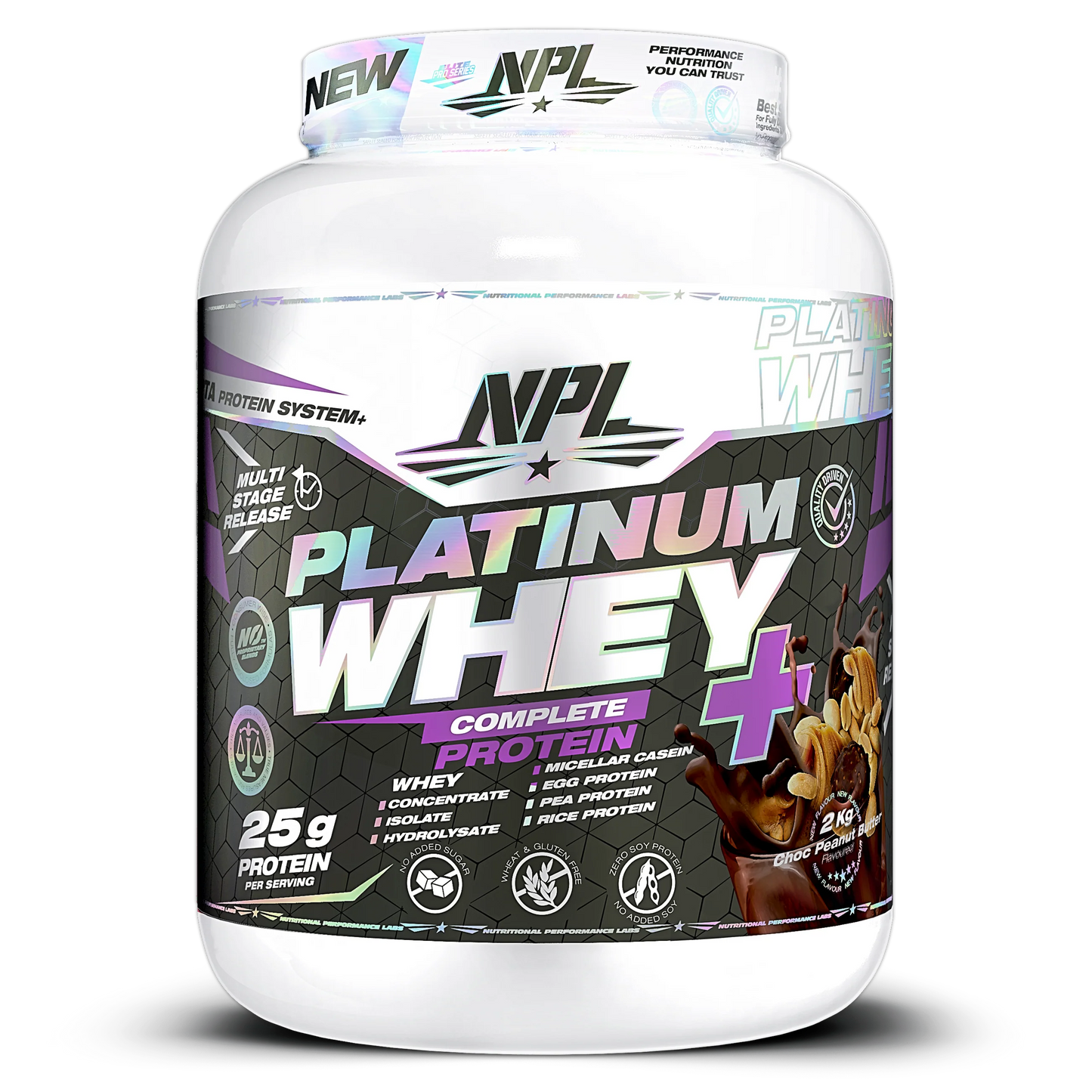 NPL Platinum Whey + 2kg