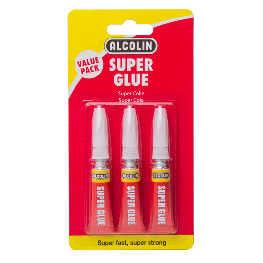 Alcolin Super Glue 3 Pack