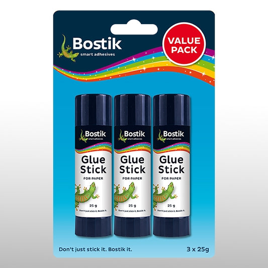 Bostik Glue Stick 3x25g