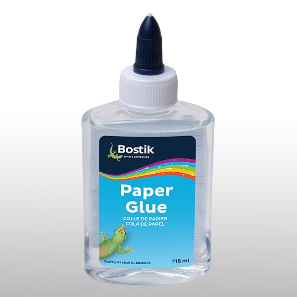 Bostik Paper Glue Clear 118ml