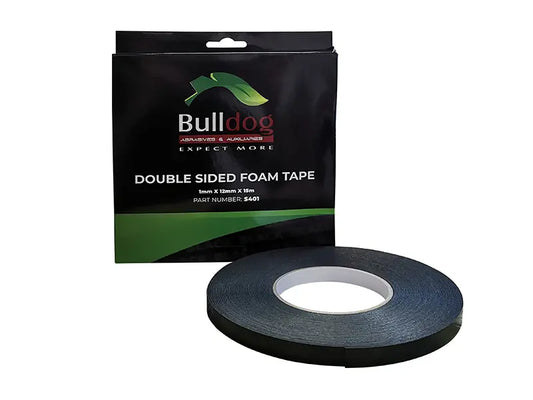 BullDog Double Sided Foam Tape 1mm x 12mm x 15mm