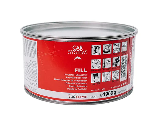 FILL POLYESTER BODY FILLER (INCL. HARDENER)