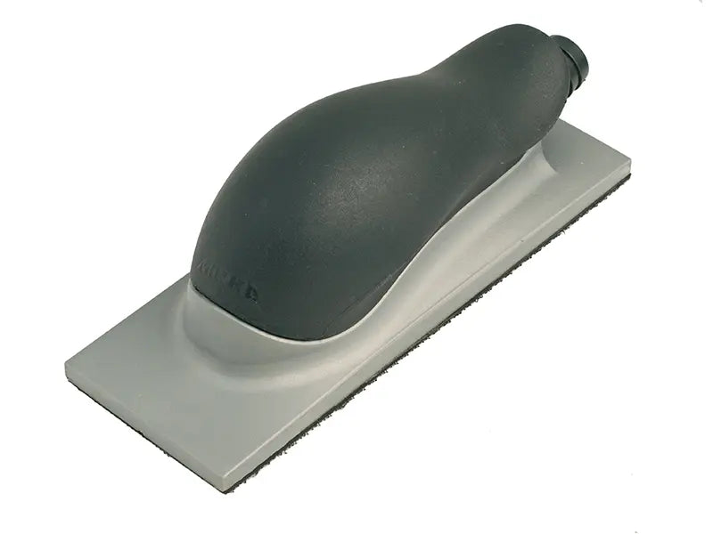 HAND SANDING BLOCK GRIP 175MM , 22 HOLES, GREY