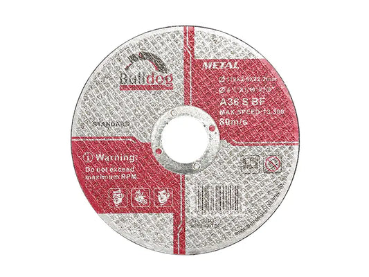 BullDog Steel Cutting Disc 3 x 230 x 22mm 5 Pack