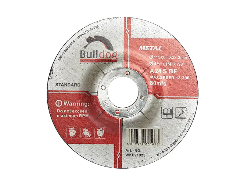 BULLDOG MILD STEEL / D.I.Y. GRINDING DISC