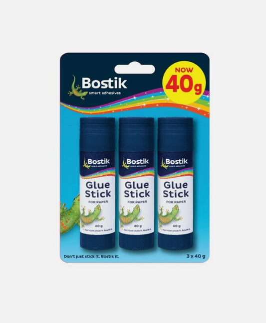 Bostik Glue Stick 3x40g