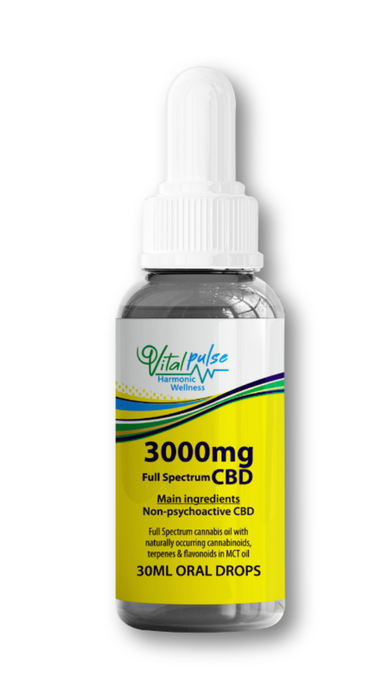 VitalPulse – 3000mg Full Spectrum CBD 30ml