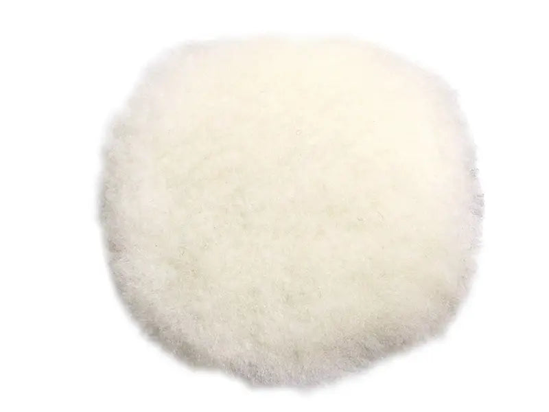 WHITE WOOL SINGLE-SIDED CUTTING MOP