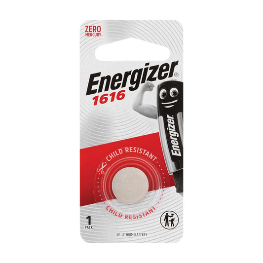 Energizer 1616 3v Lithium Coin Battery 1 Pack