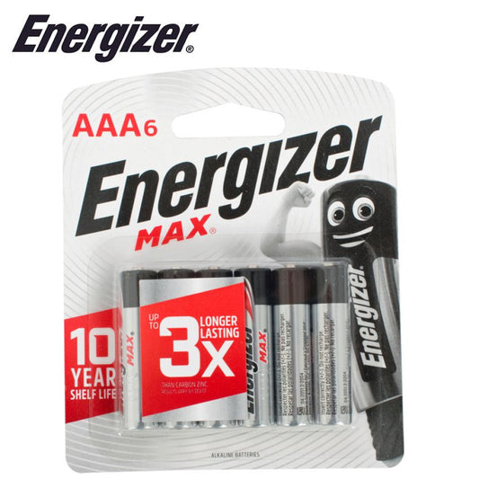 Energizer Max AAA 6 Pack