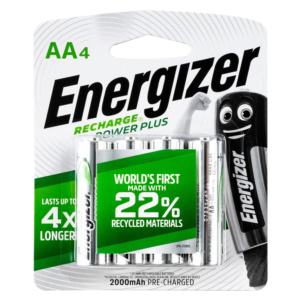 Energizer Recharge 2300MAH Extreme AA 4 Pack