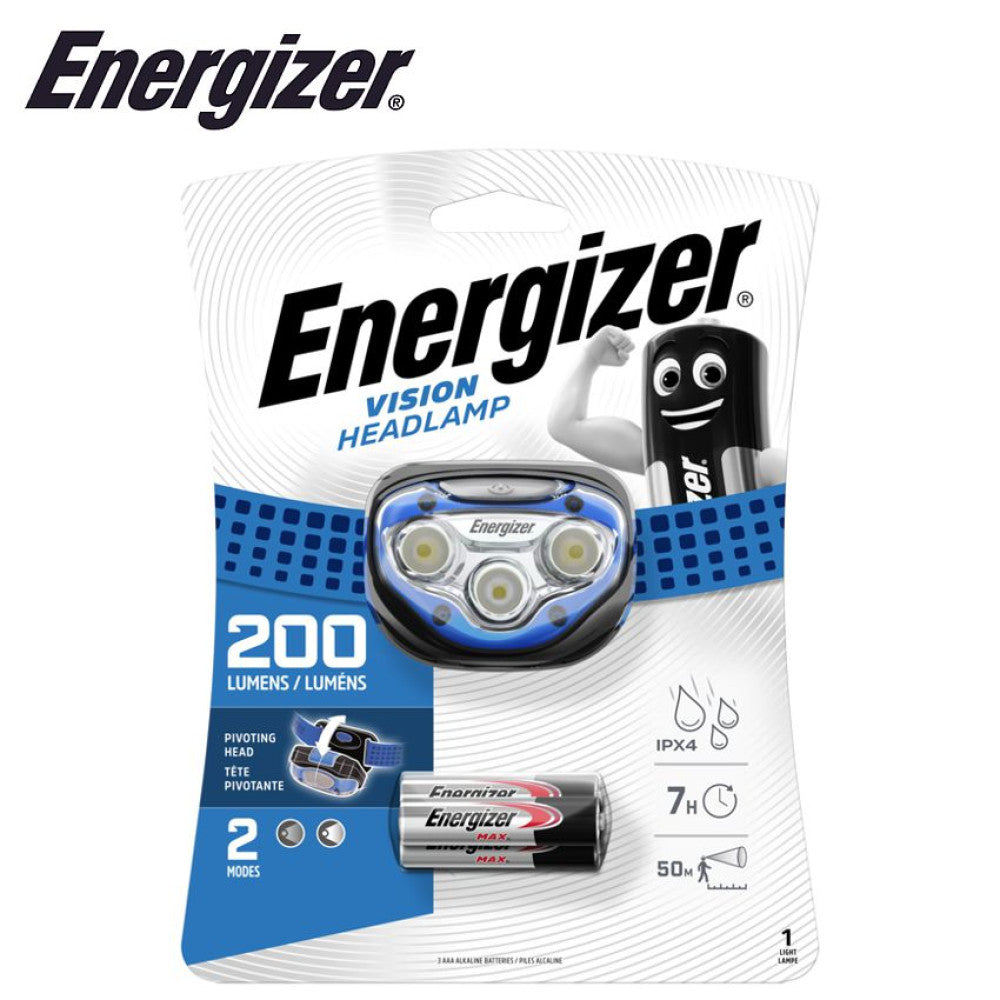 Energizer 200lum Vision Headlight ( Batteries included)