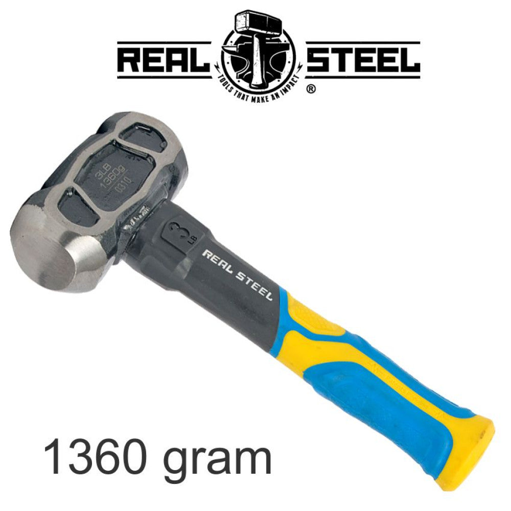 Hammer Club Unbreakable 1.3KG 3LB Graph. Handle