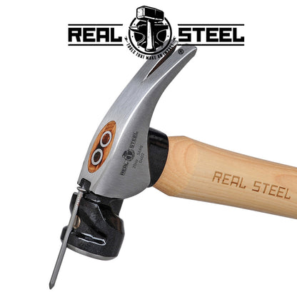 Real Steel Hickory Rip Claw Hammer, 20 oz | 566 gram