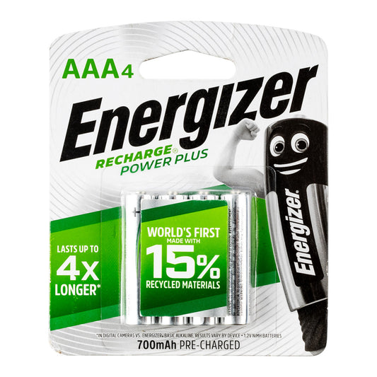 Energizer Recharge 700MAH  AAA 4 Pack