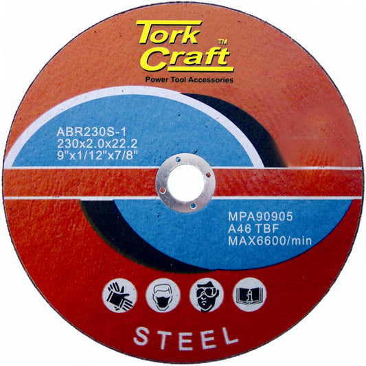 230 x 22.22mm Steel Cutting Disc