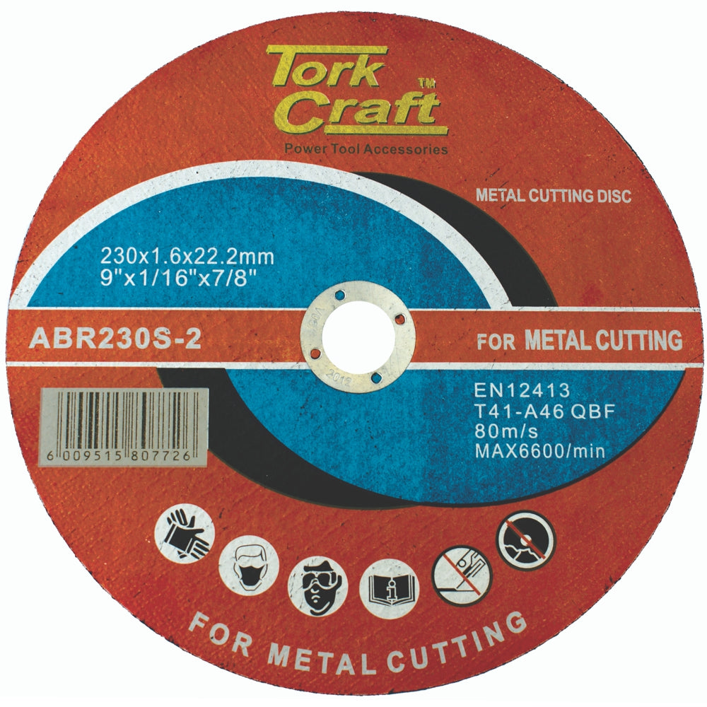 230 x 22.22mm Steel Cutting Disc