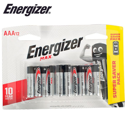 Energizer Max AAA 12 Pack