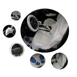 Bulldog Car Interior Protection Kit, Disposable, 5-in-1