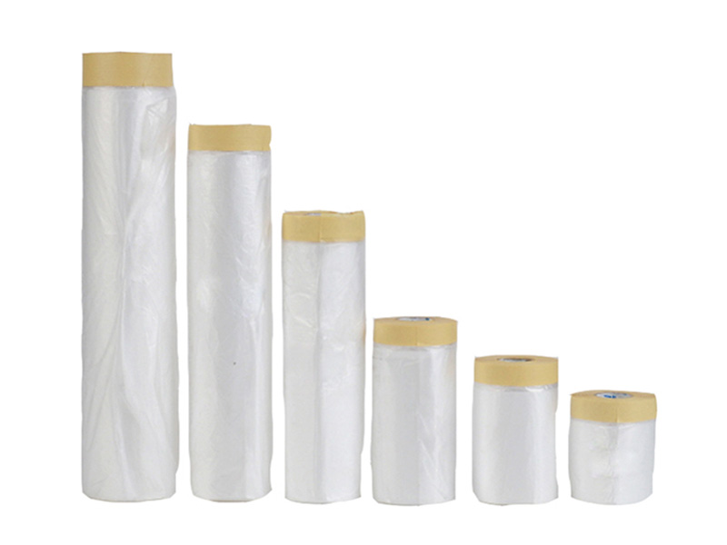 Bulldog Masking Film Roll, Pre-taped