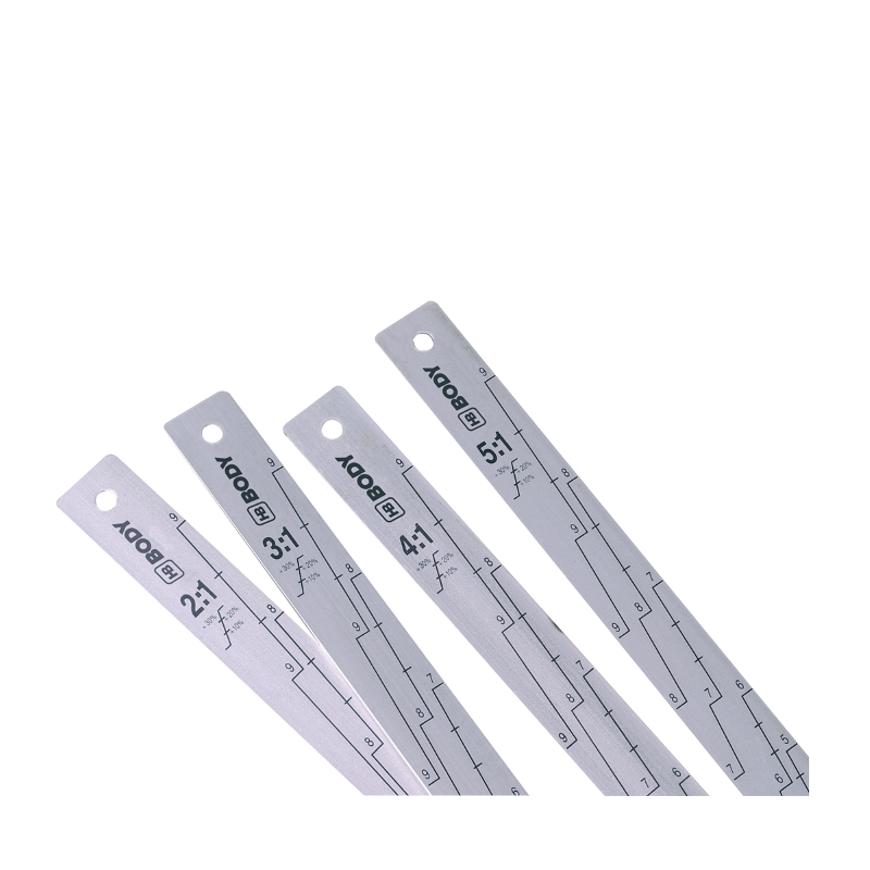 HB Body Mixing Rulers 2:1 - 4:1