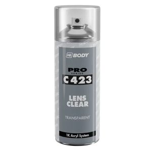 HB BODY C423 LENS CLEAR - HEADLIGHT RESTORATION SPRAY