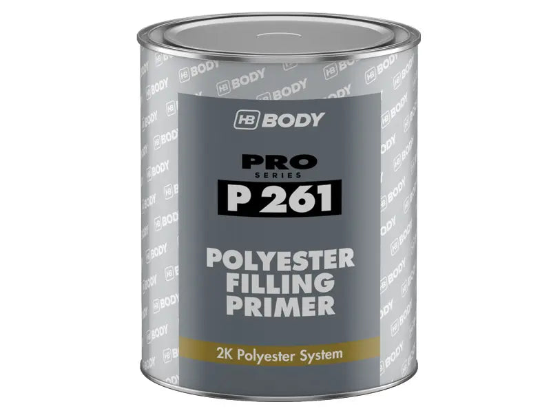HB Body P261 Polyester Filling Primer ( incl. Hardener)