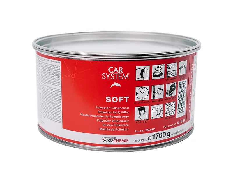 Carsystem Soft Polyester Bodyfiller 1.8Kg