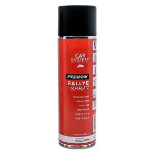 Carsystem Rallye-Spray Black Glossy - 400ml Aerosol