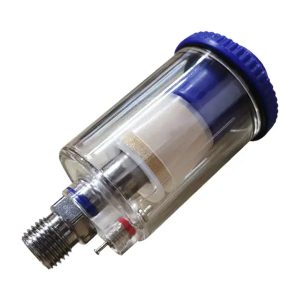 W/Trap Inline Filter, Transparent, 1/4″ Thread
