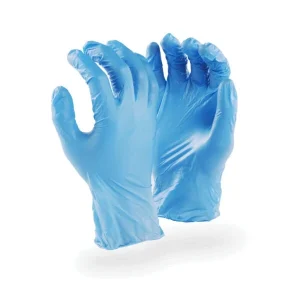 Dromex Nitrile Disposable Gloves, 100pc - Blue