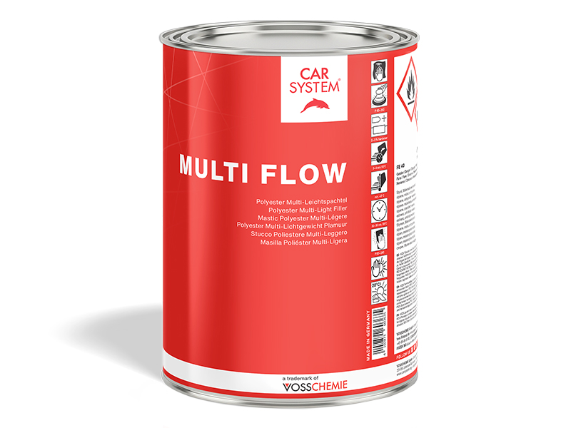 Carsystem Multi Flow Polyester Light Filler (Incl. Hardener) 3.3Kg